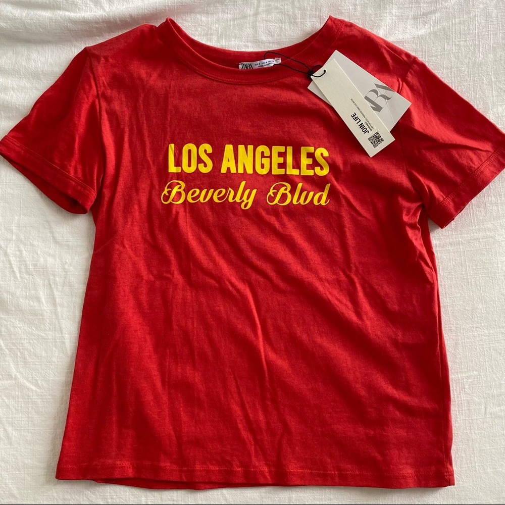 Zara Graphic tee